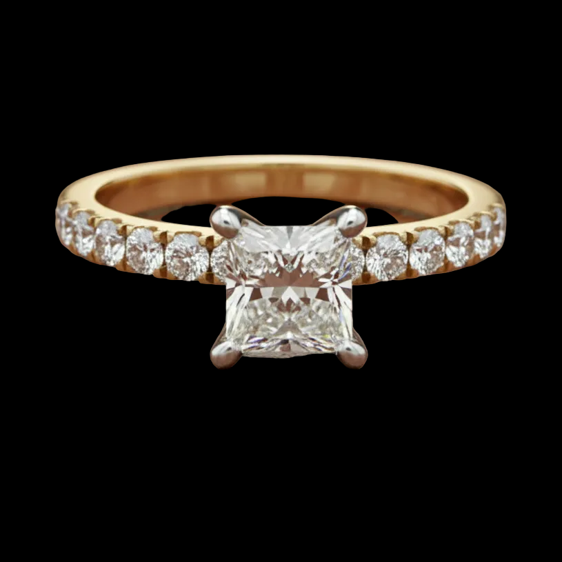 Venetti Diamond and 14K Yellow Gold Ring