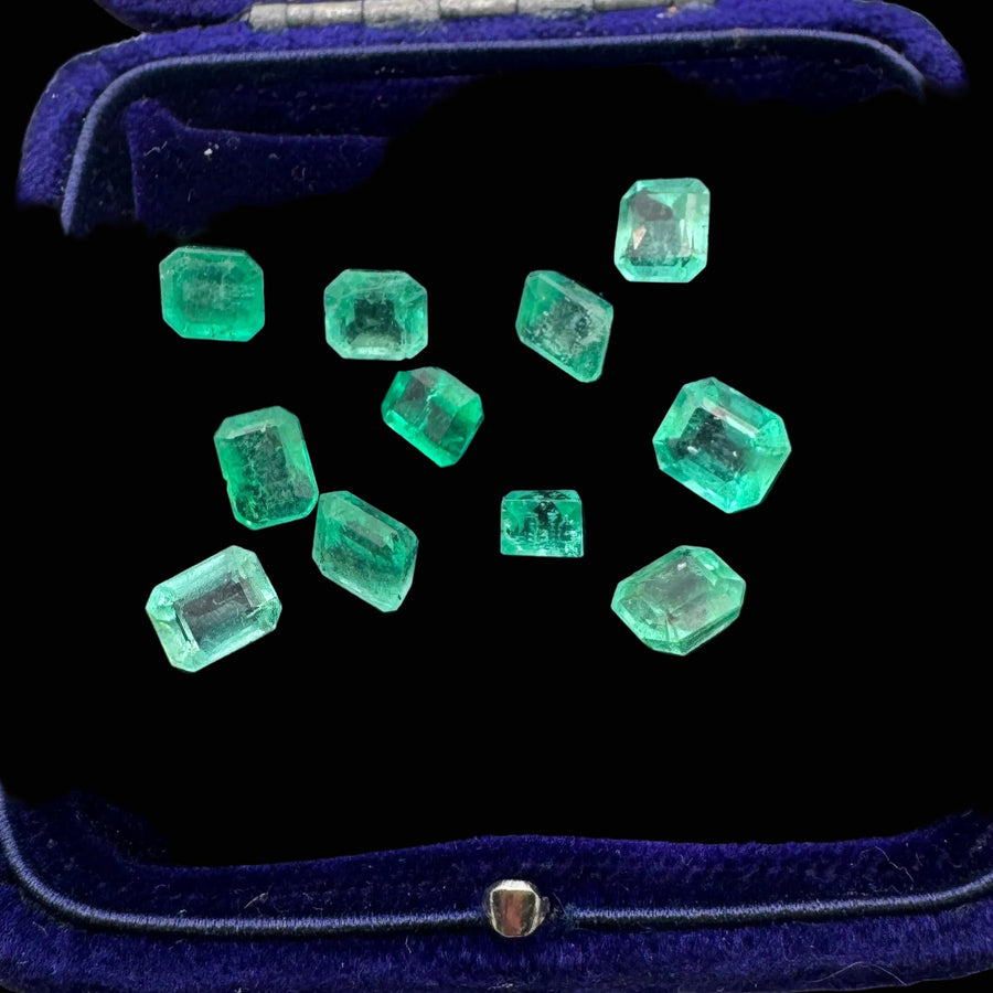 7.85 cttw Emerald Loose Collection
