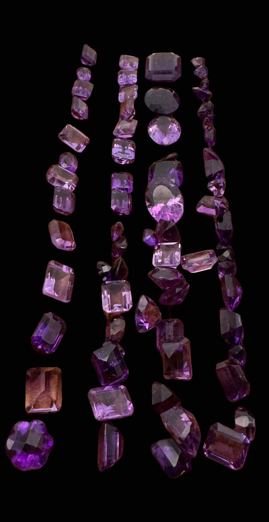 Estate 187.15cttw Amethyst Loose Collection