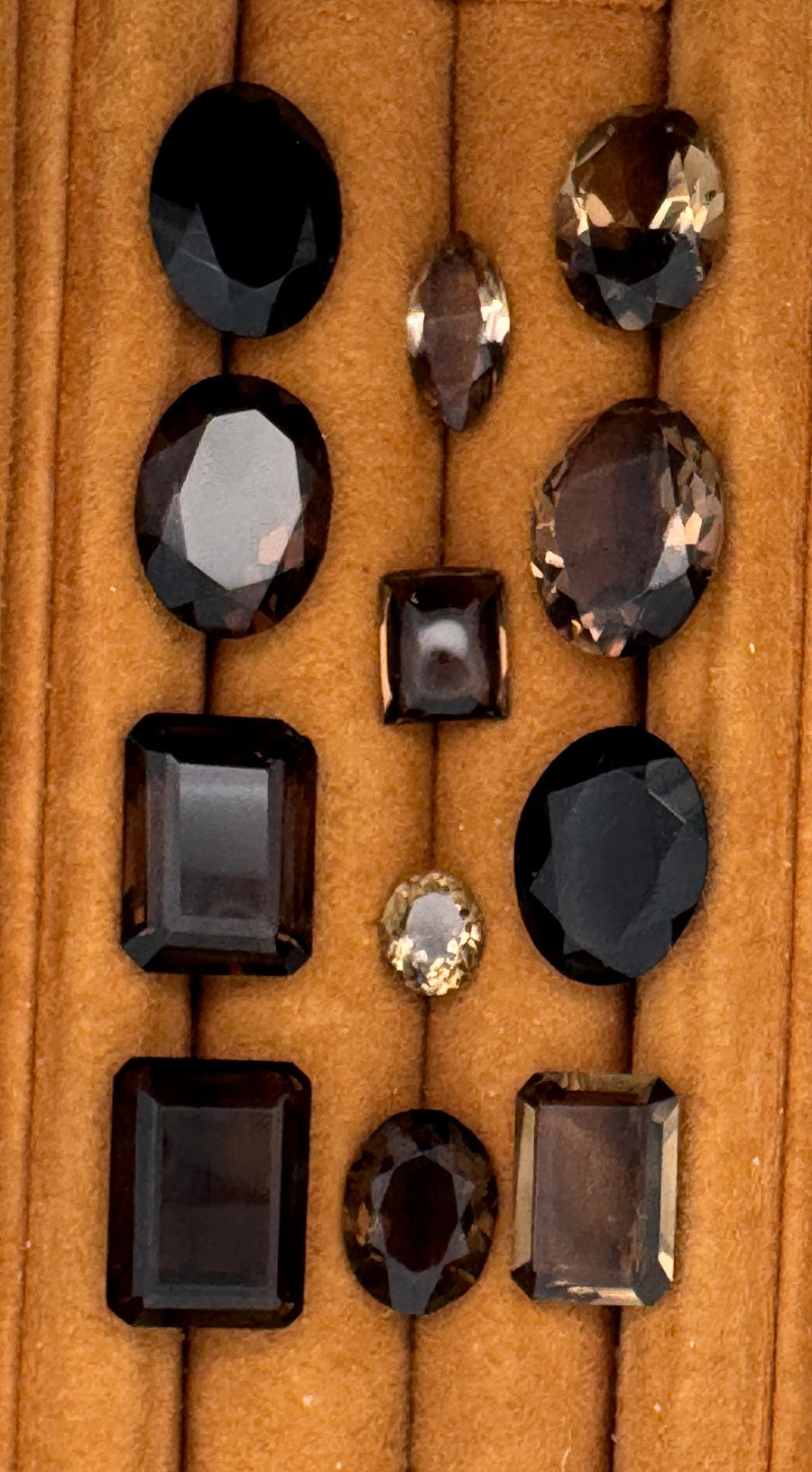 Estate 146.45 cttw Smokey Quartz Loose Collection