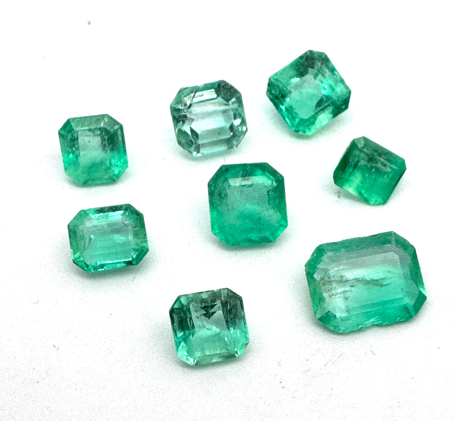 Estate 11.15 cttw Emerald Loose Collection
