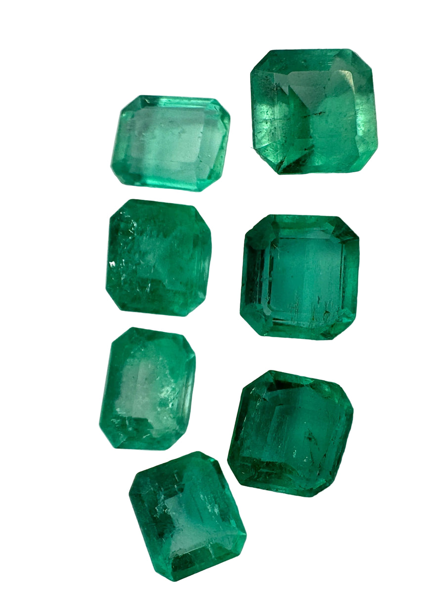 Estate 9.60 cttw Emerald Loose Collection