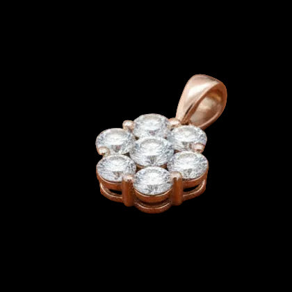 Maya Lianna 1.18 cttw Diamond 14K Rose Gold Pendant 13940