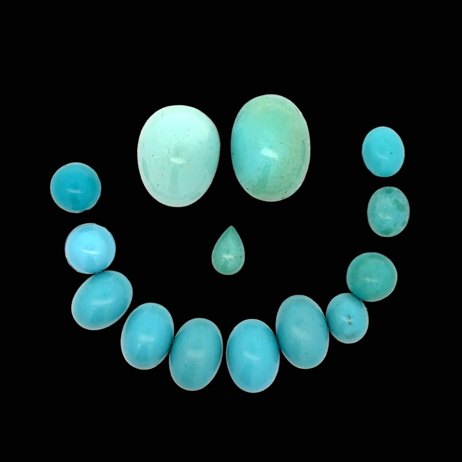 Estate 142.75cttw Turquoise Loose Collection
