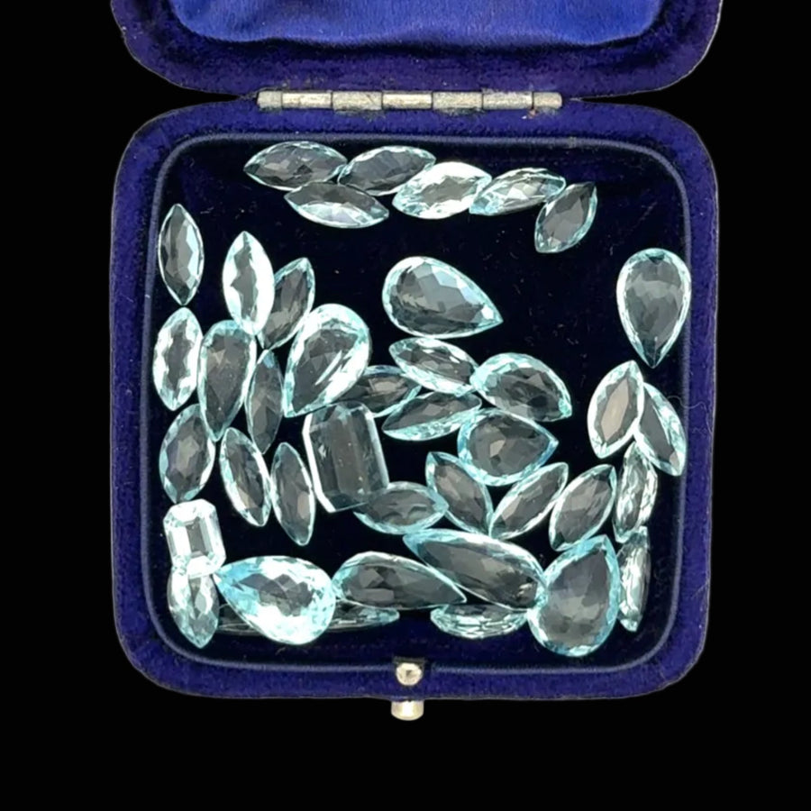 Estate 53.75 cttw Aquamarine Loose Collection