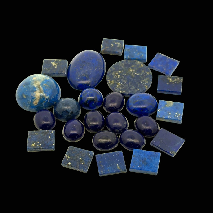 Estate 130.05cttw Natural Lapis Loose Collection