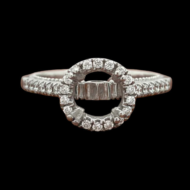 Verragio .25 ctw Diamond and 18K White Gold Ring