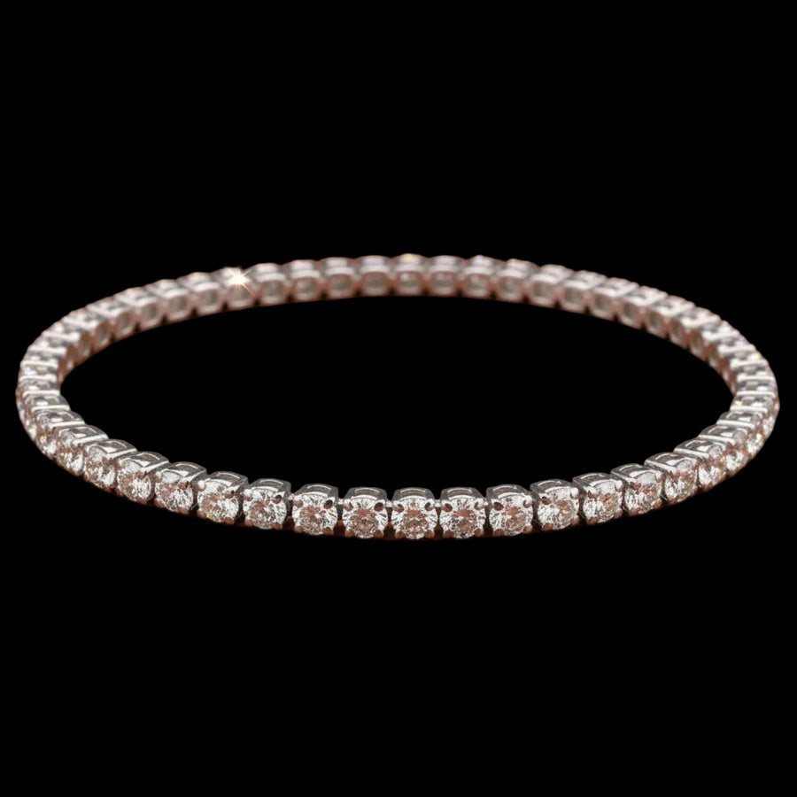 Classico 5.0 ctw Diamond and 14K White Gold Tennis Bracelet